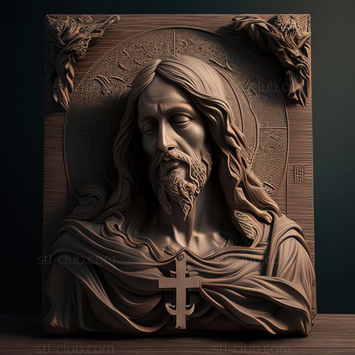 3D model st jesus (STL)